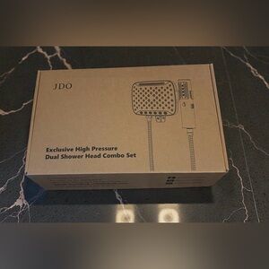 JDO High Pressure Shower Head, 7 Spray Modes